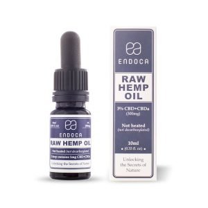 Raw Hemp Oil 10ml (300mg CBD) Unflavored
