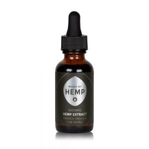 Hemp Extract 1oz (1000mg CBD) French Vanilla Flavour