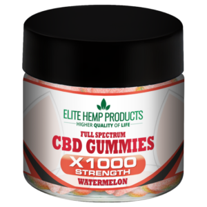 CBD Watermelon Gummy x1000 Strength