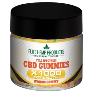 CBD Worm Gummy x1000 Strength
