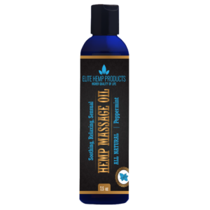Hemp Massage Oil - Peppermint
