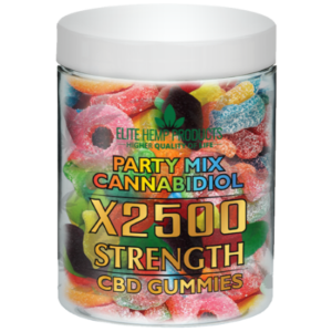 CBD Party Mix Gummies x2500 Strength