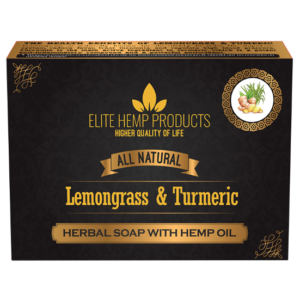 Lemongrass & Turmeric Hemp Oil Soap