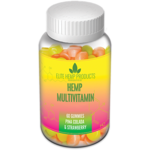 Elite Hemp Multivitamin Pina Colada & Strawberry